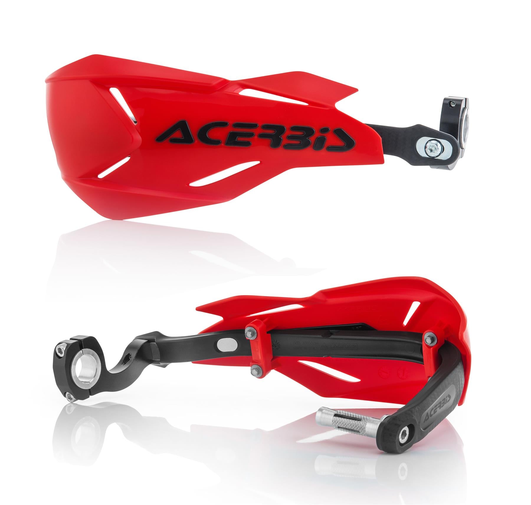 Acerbis X-Factory Red Black Handguards Gas Gas EX 250 350 F 2021 - 2024
